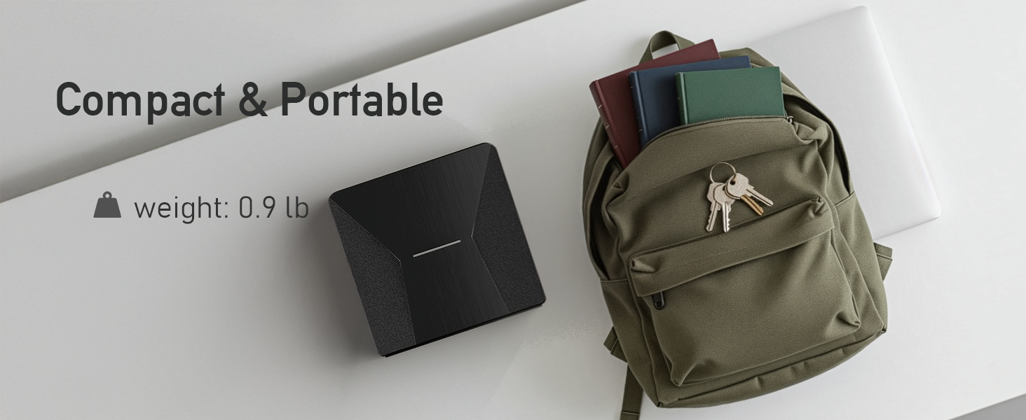 External Blu-ray Drives for Laptop, External Blueray/dvd Drive for PC, USB 3.0 & Type-C Bluray Burne