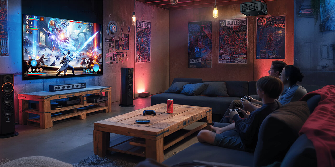 Optoma UHZ58LV Dolby Vision Ultra High-Bright 4K UHD 3000 Lumens Laser Home Theater Projector