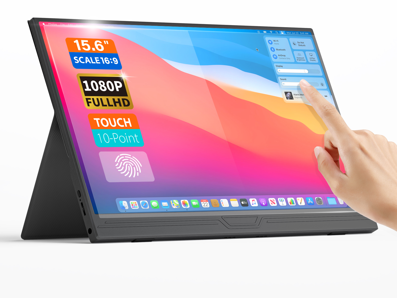 touch screen portable monitor
