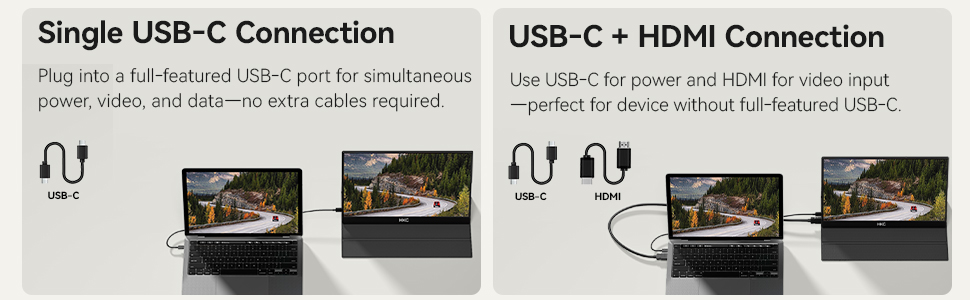 HKC V16 Portable Computer Monitor