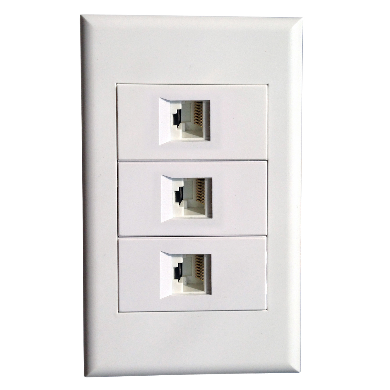 RJ45 Ethernet Keystone Wall Plate