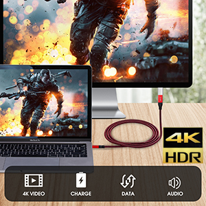usb c extension cable for 4K Video Transfer