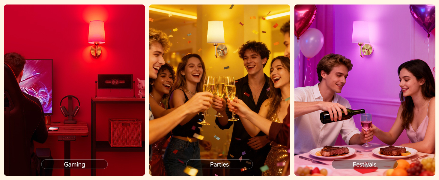 Rechargeable Dimmable Wall Light