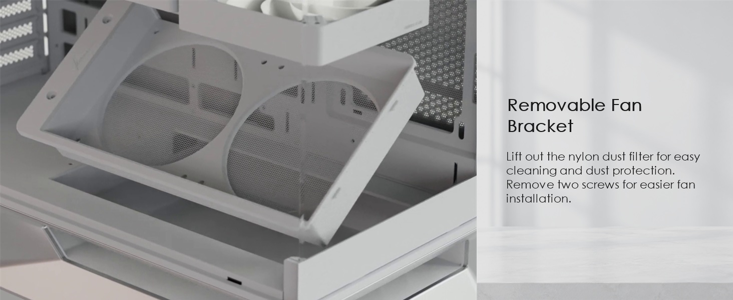 Formula V Line Crystal Z3 Plus White Mid-Tower ATX PC Case