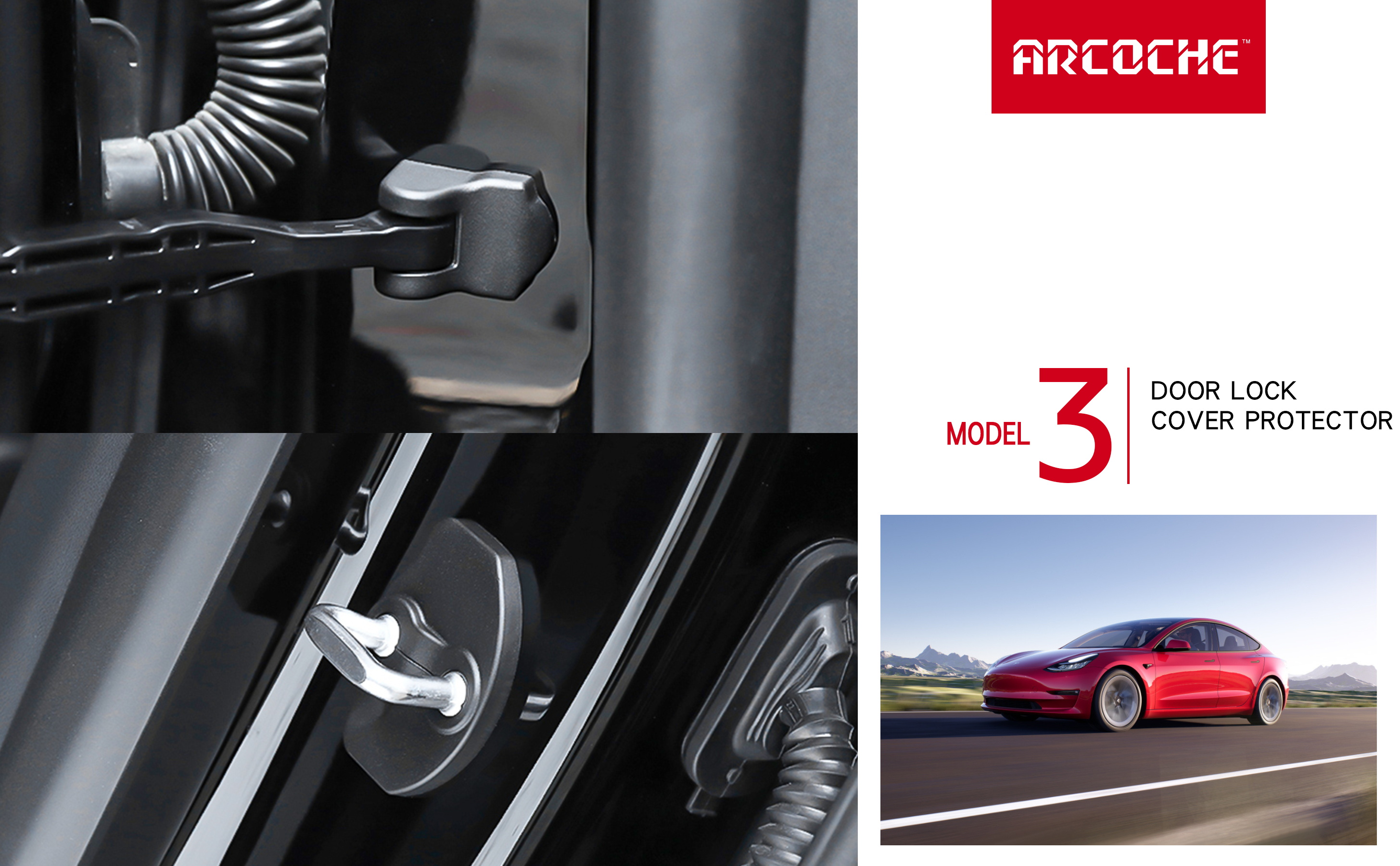 ABS Door Stopper 6 Pcs