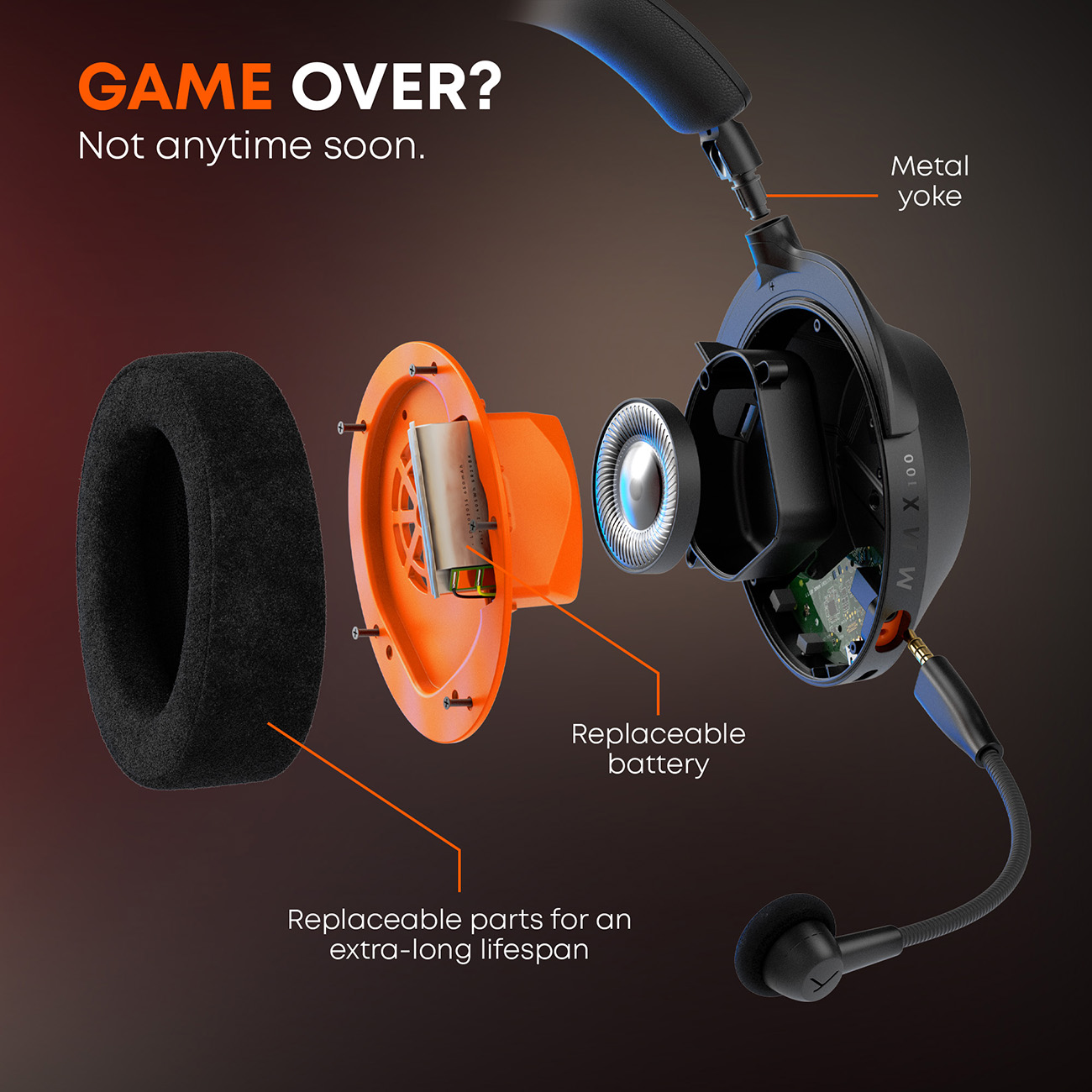 Beyerdynamic MMX 100 Wireless Headphones