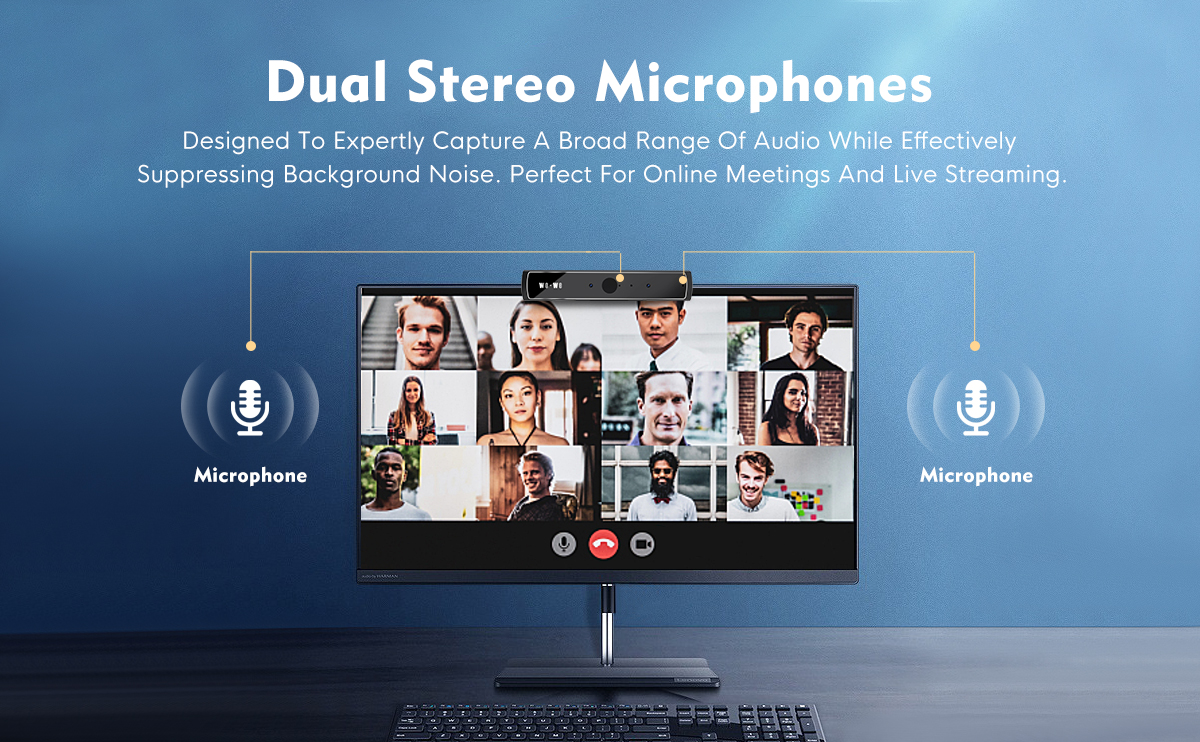 wowe Windows Hello Face Recognition cam for Instant Login with