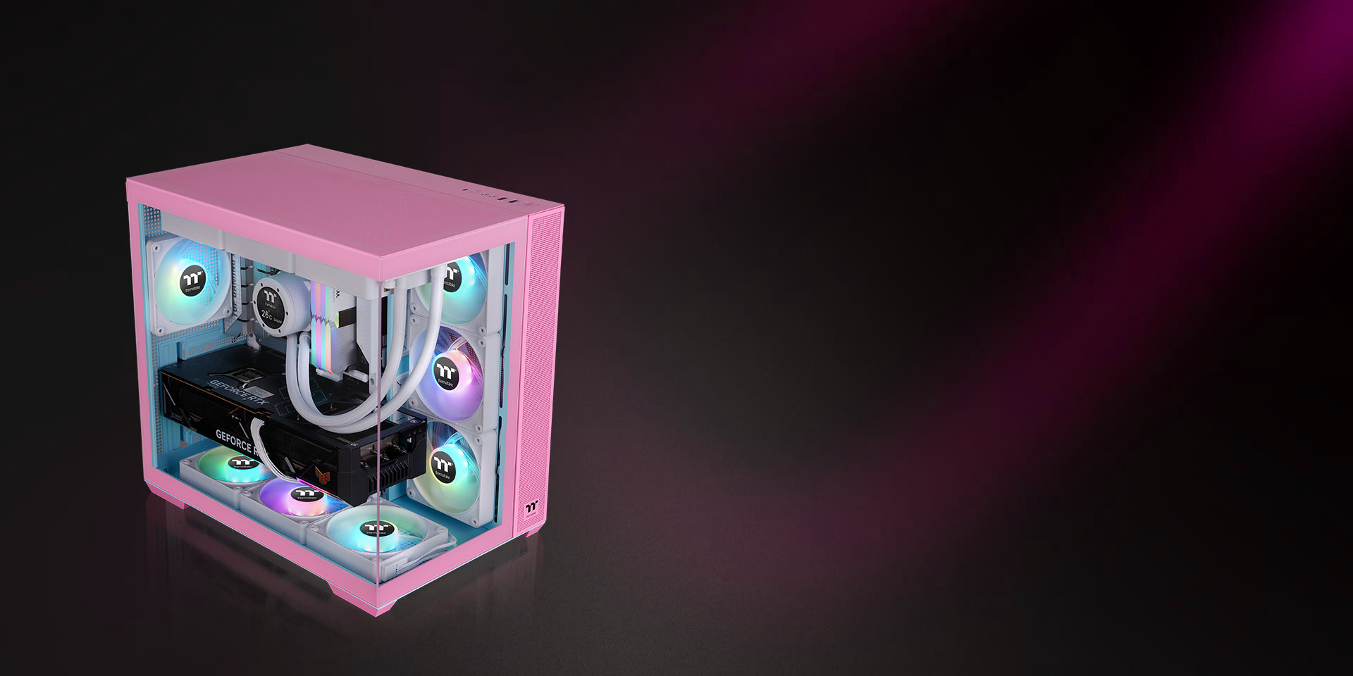 Thermaltake View 380 TG ARGB Mid Tower Chassis