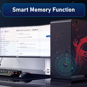 Bluetooth 5.4 Adapter PC, Bluetooth 5.4 USB Wireless Adapter for PC Windows 11/10/8.1/7