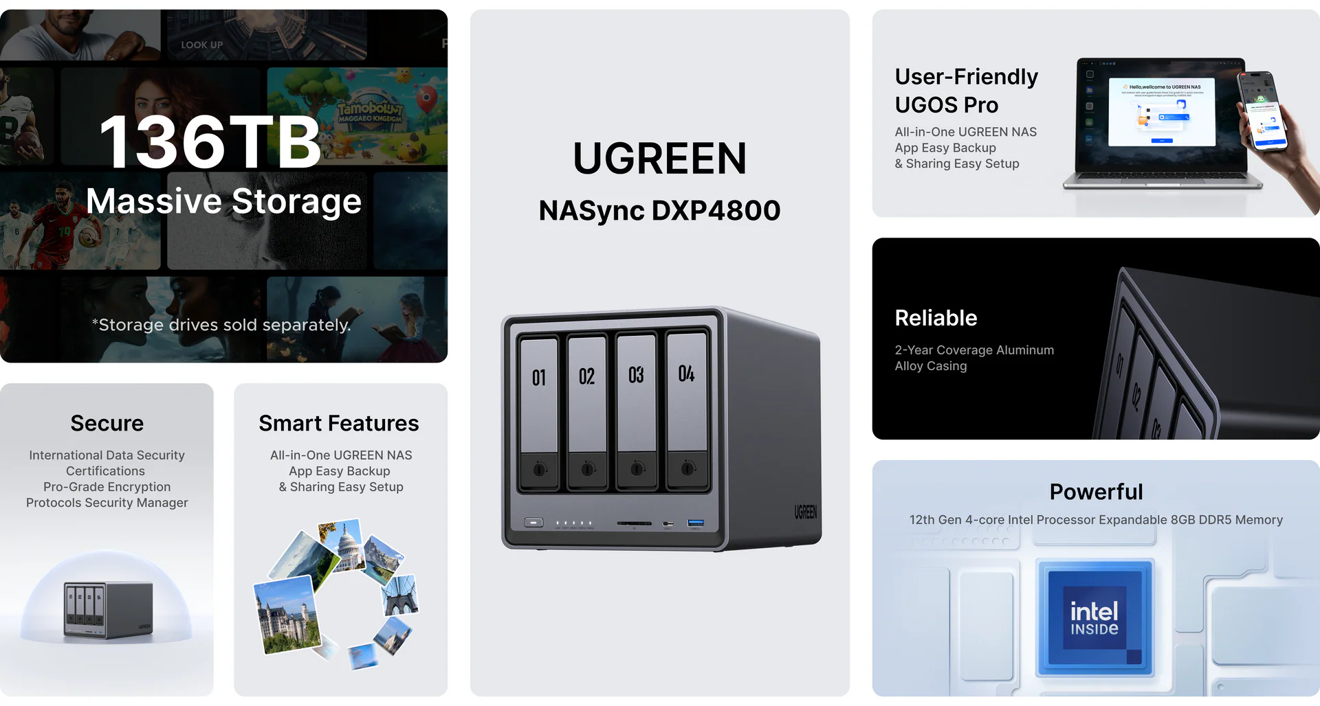 UGREEN NASync DXP4800 NAS