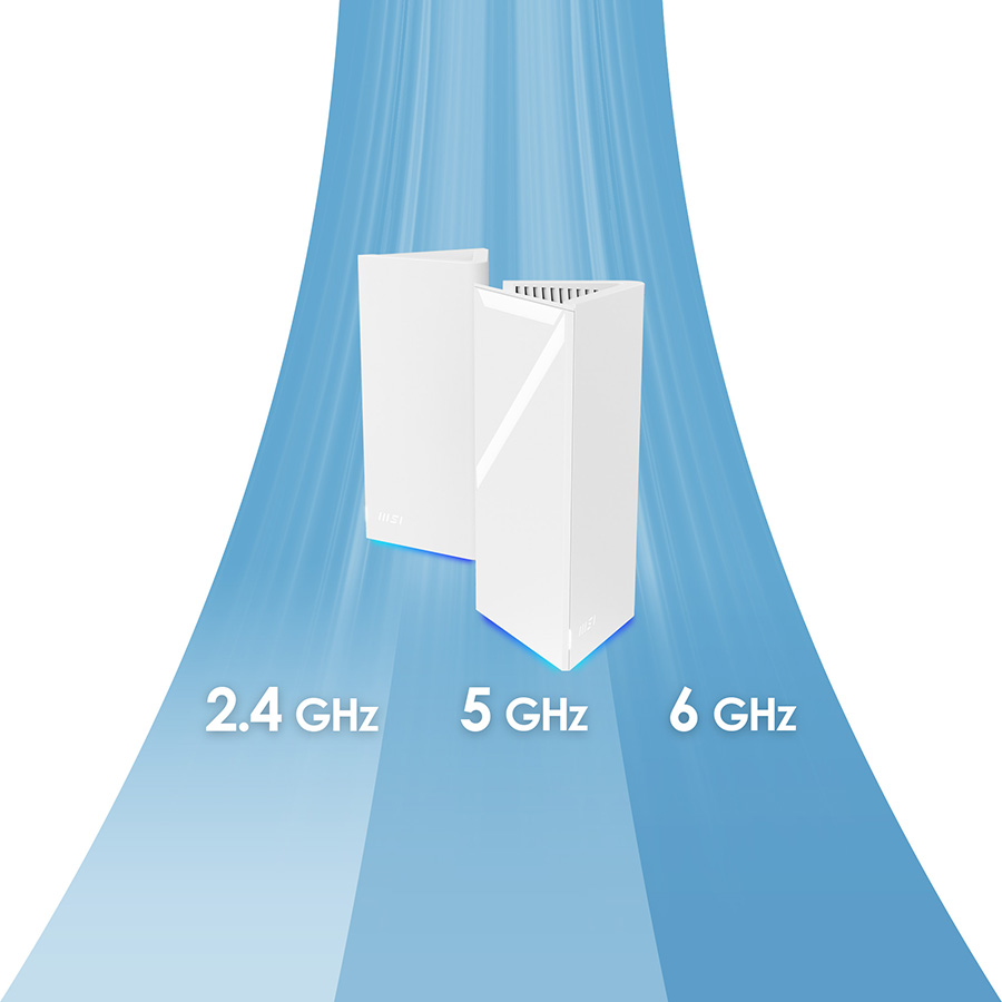 MSI Roamii BE Pro Mesh System 2-Pack