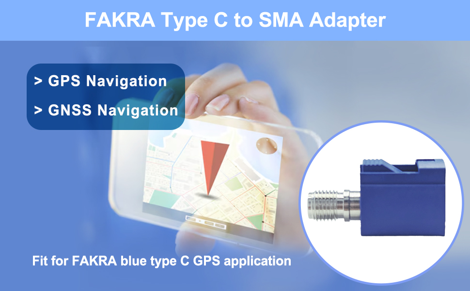 Fakra C Female to SMA Female