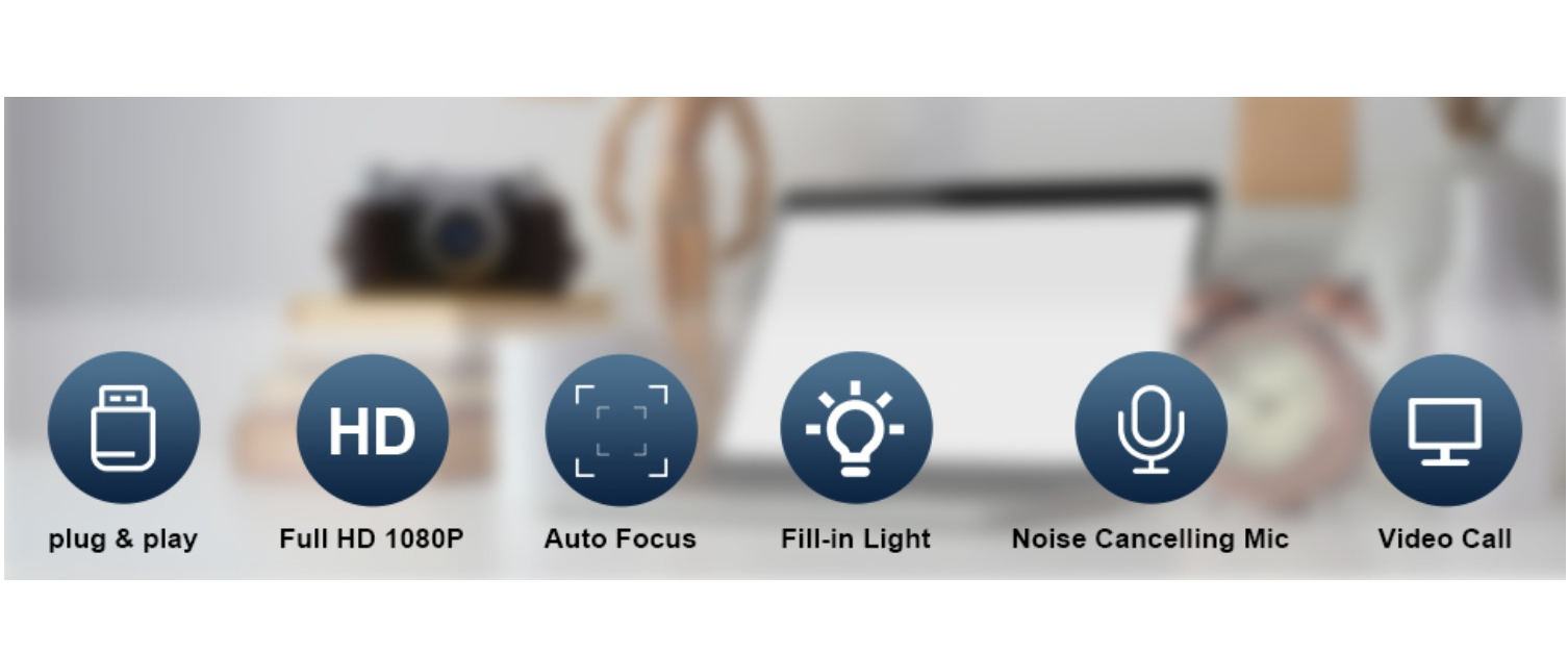 Webcam core features icon