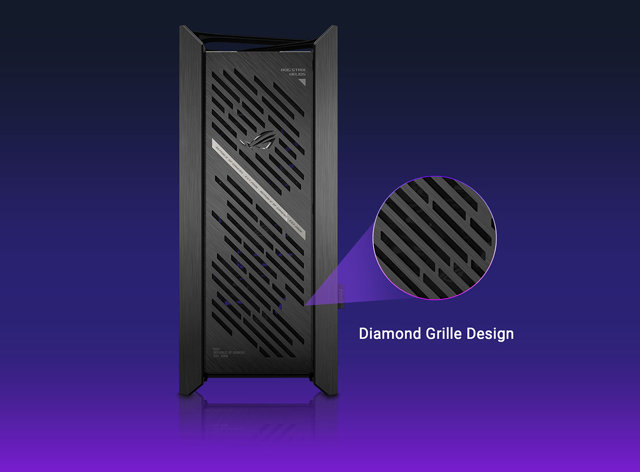 ASUS ROG Strix Helios II EATX mid-tower gaming PC - Black