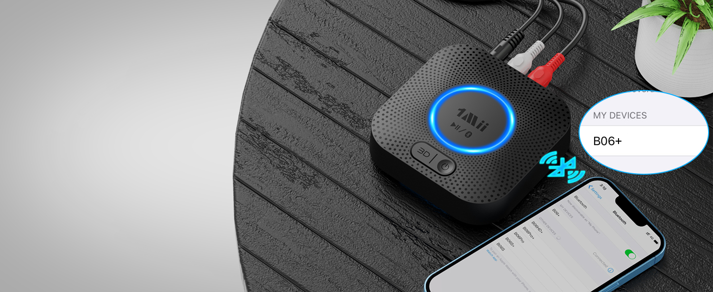 1Mii B06+ Bluetooth Receiver