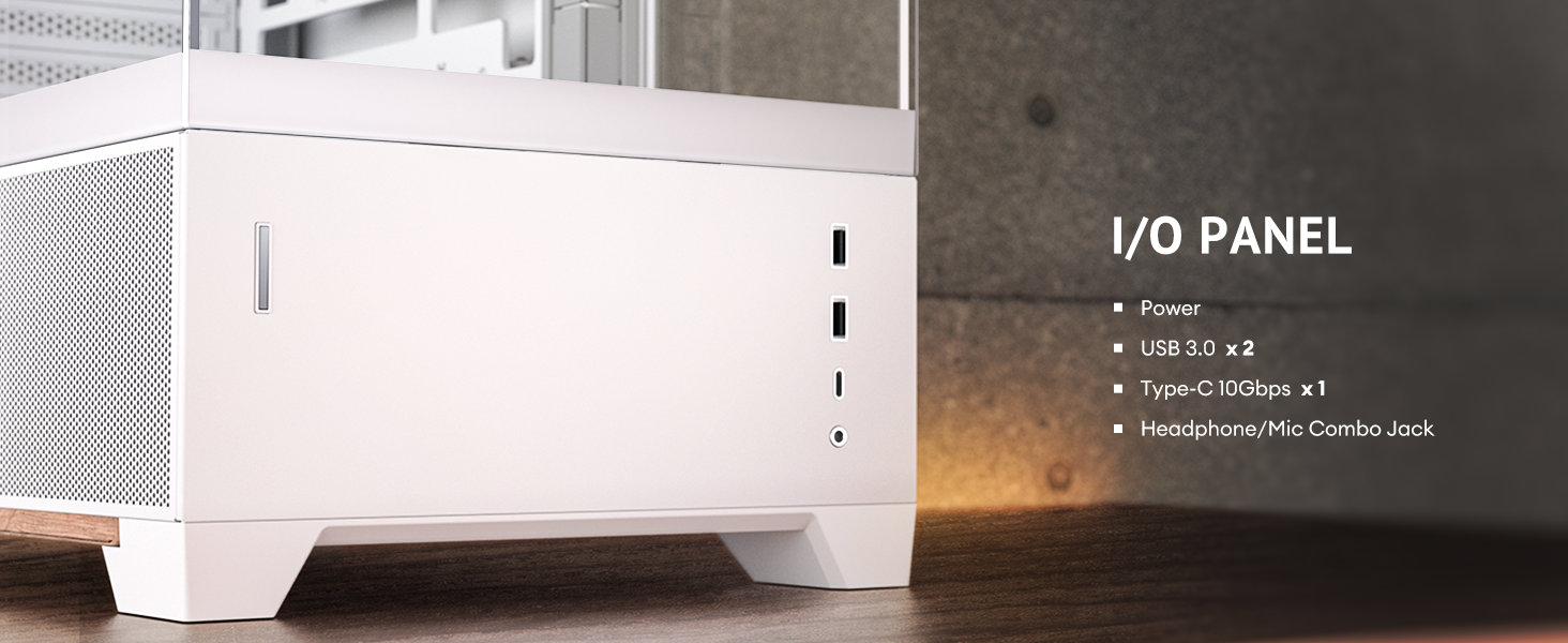 Antec C6 Wood White Mid-Tower Case
