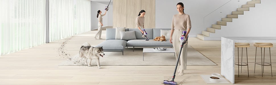 Deep cleans your whole home