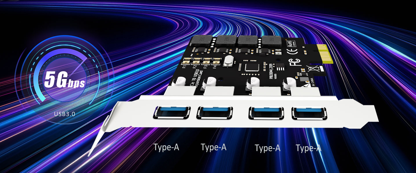 PCIe USB Expansion Card
