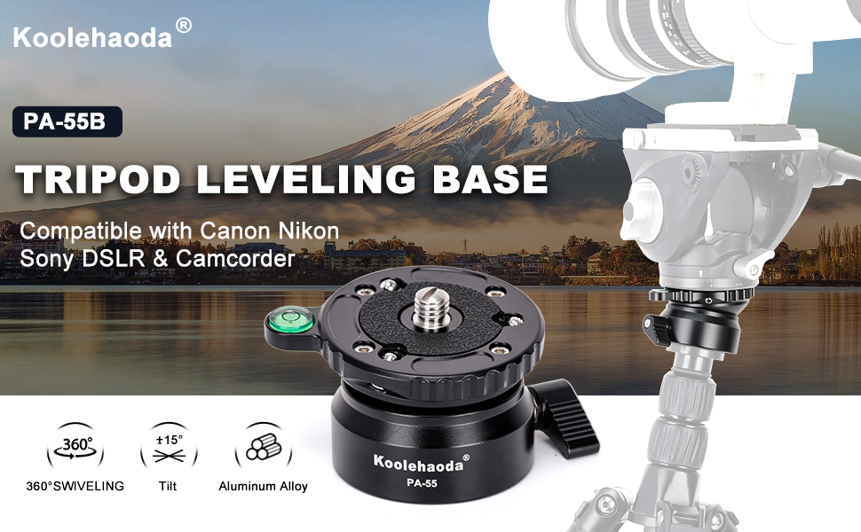 Tripod Head Leveling
