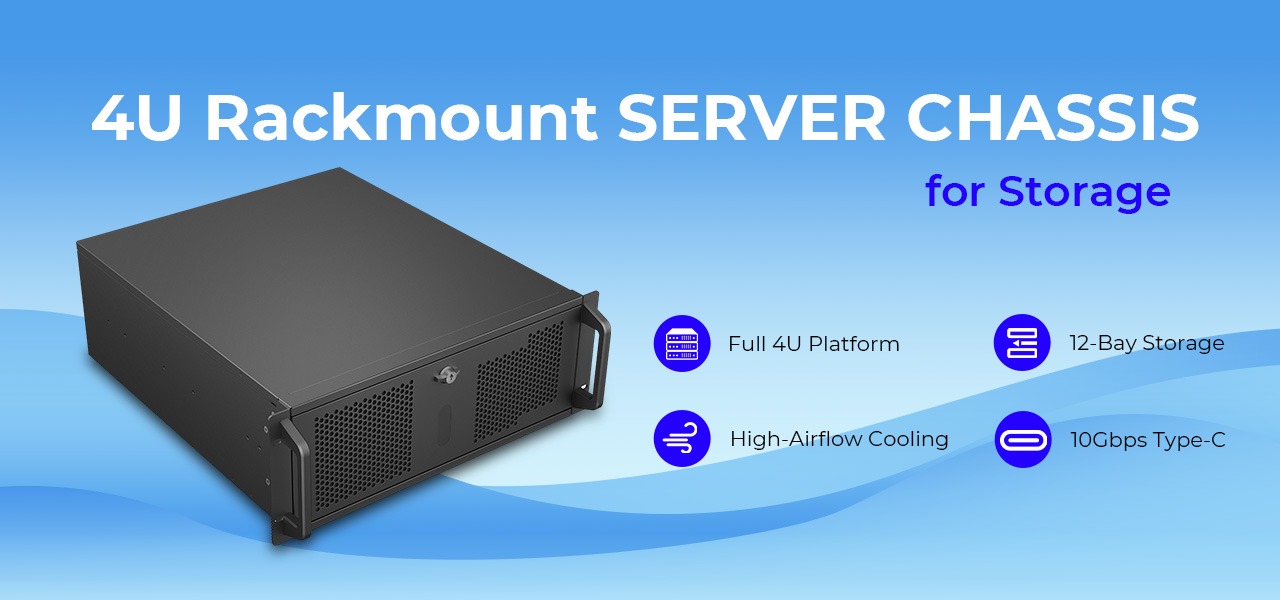 Rosewill RSV-R4012 4U Rackmount Server Chassis