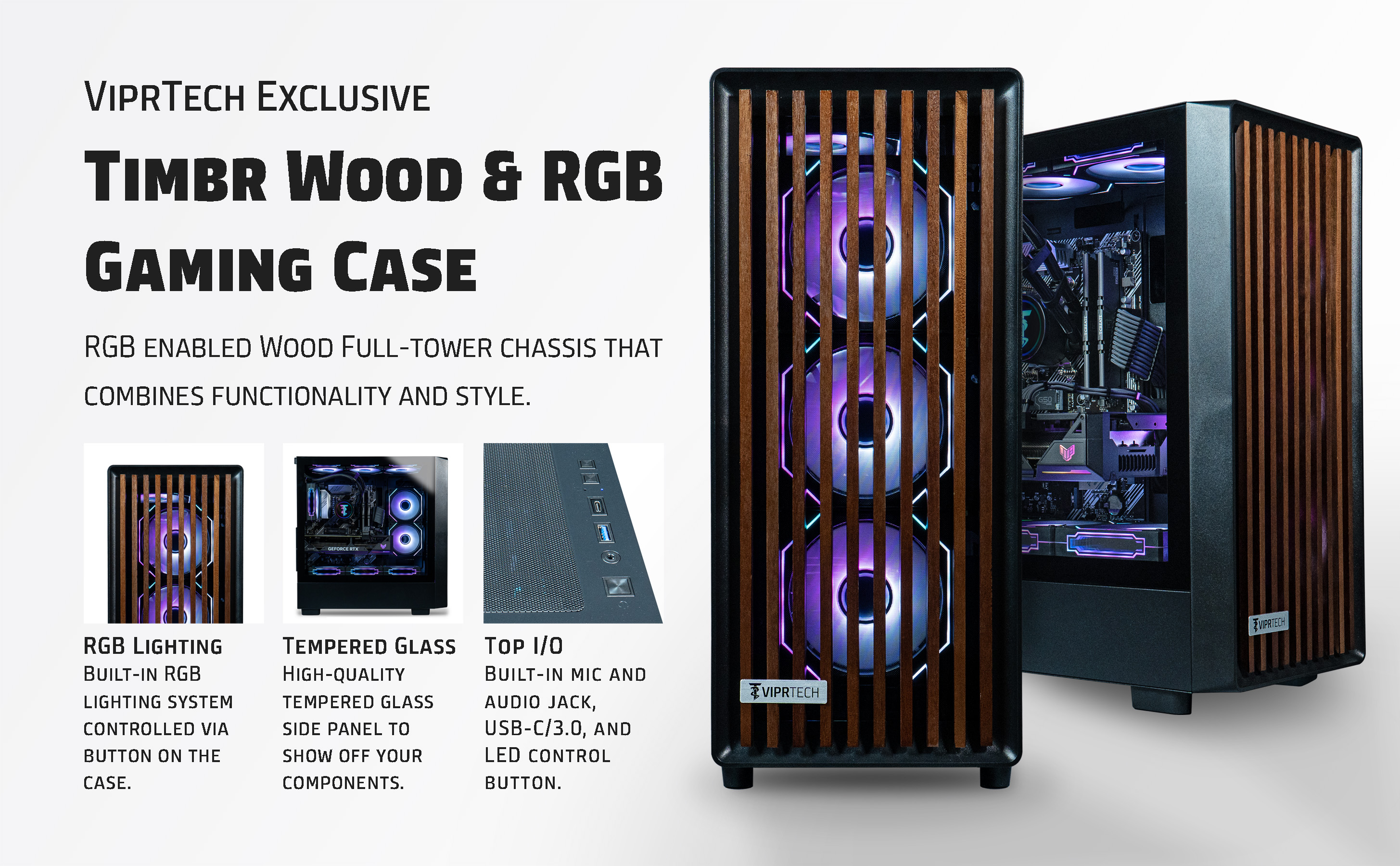 Timbr Black Wood Case