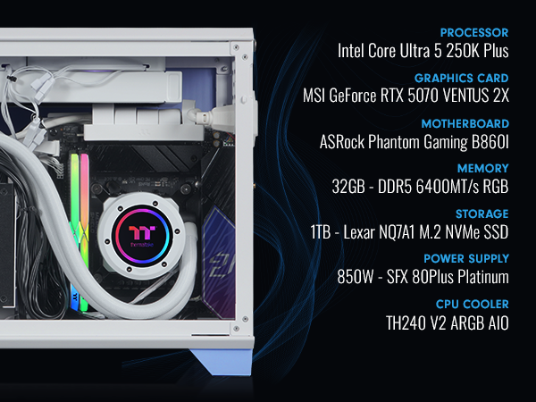 Thermaltake LCGS Traveler u2570H Mini-ITX Gaming PC