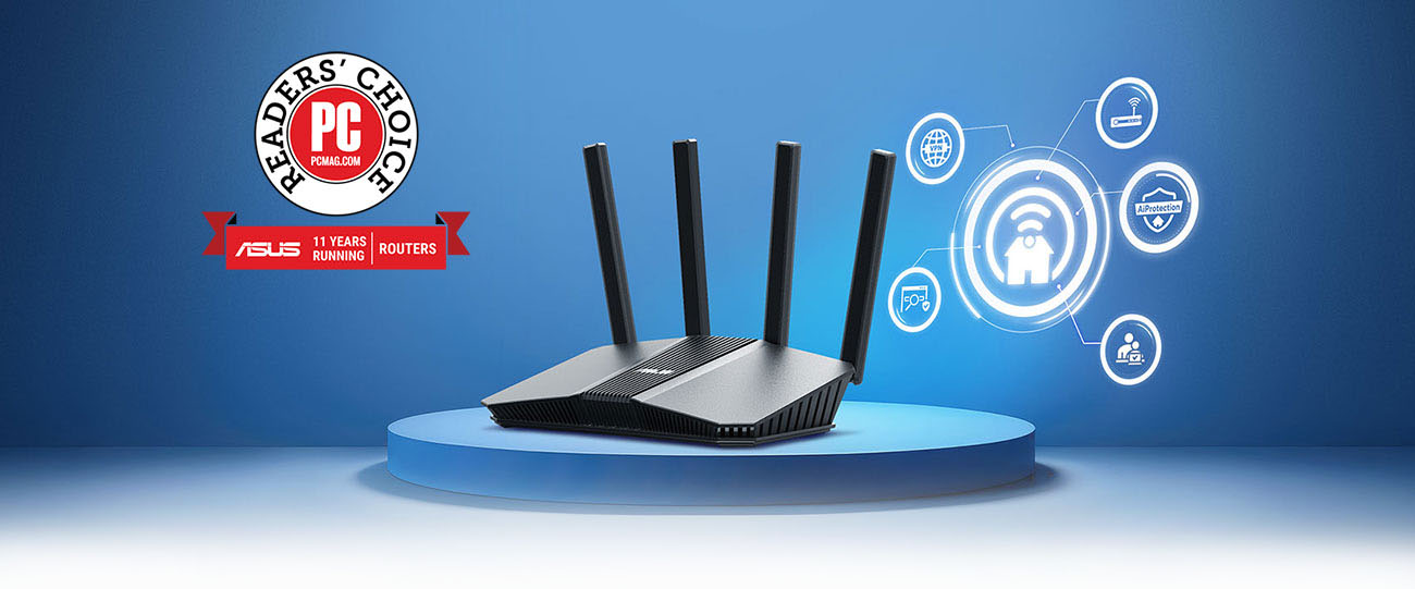 ASUS RT-BE3600 WiFi 7 AiMesh Extendable Router