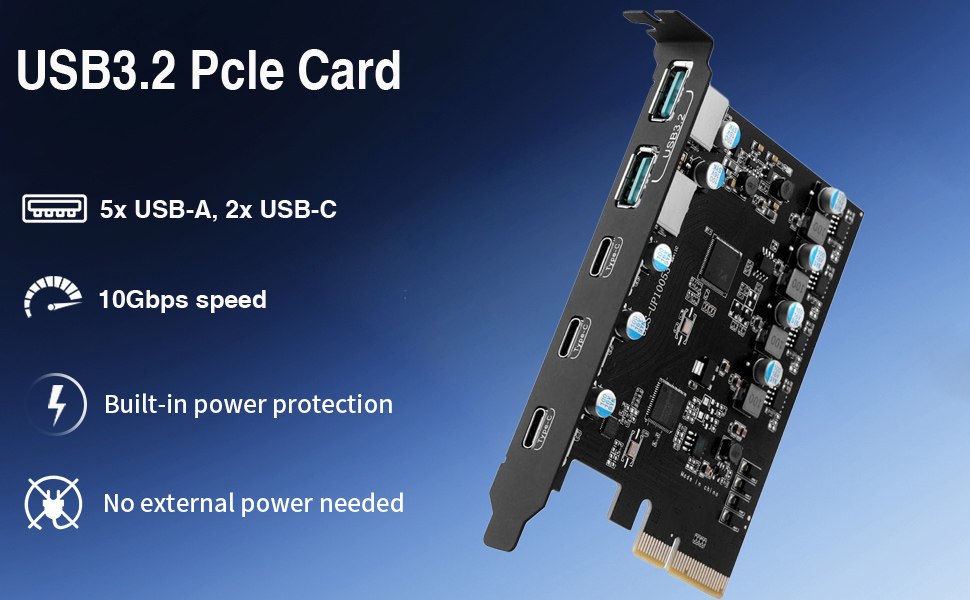 PCI-E USB Card