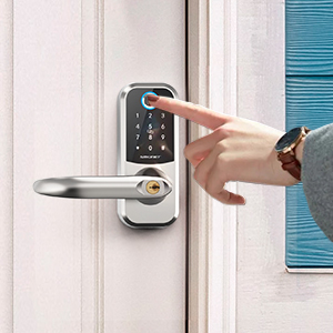 One-touch Fingerprint Unlock Unlock your door in just 1-2 second, faster than bring the keys. Tips: