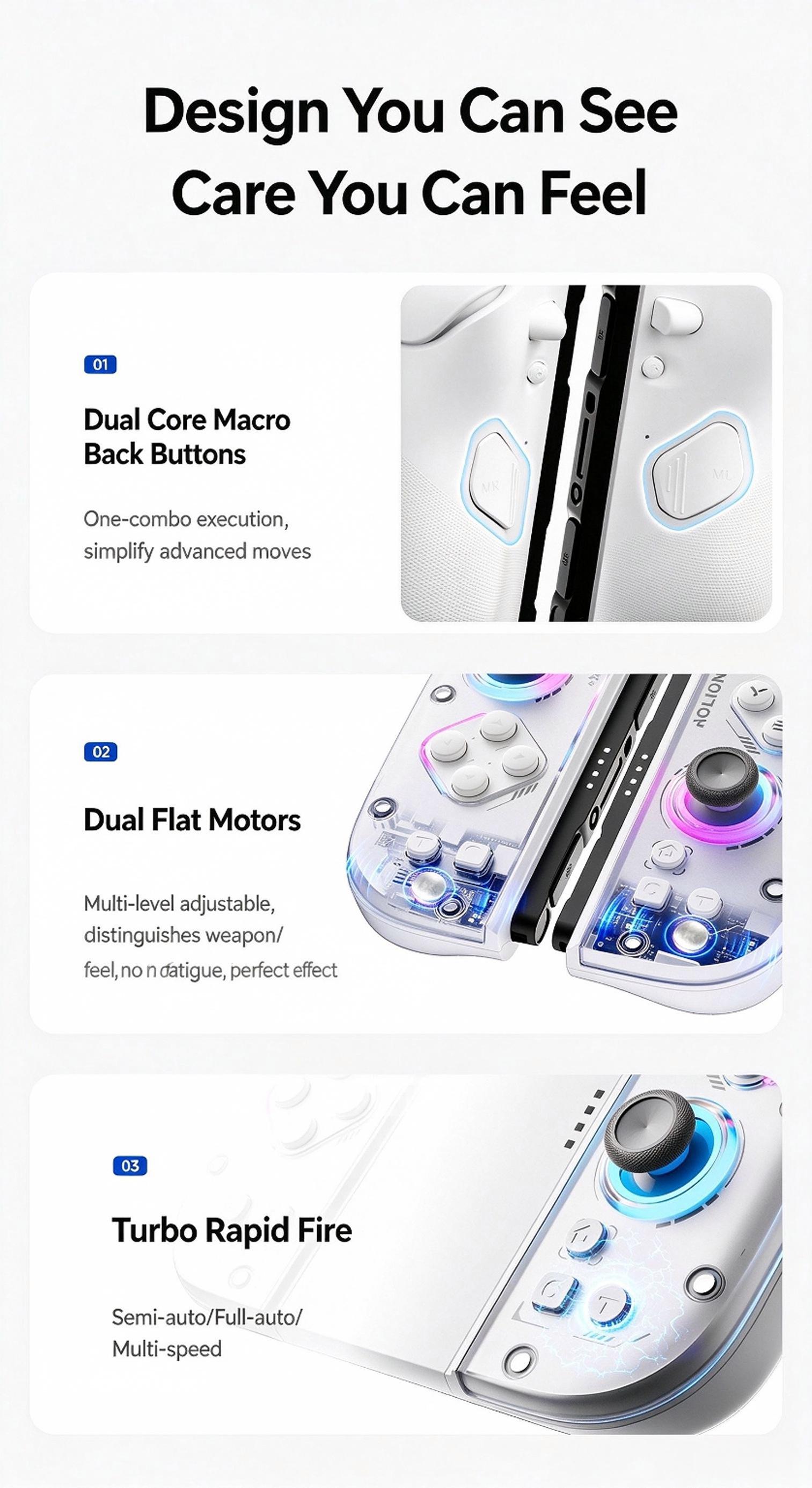 Design You Can See, Care You Can Feel