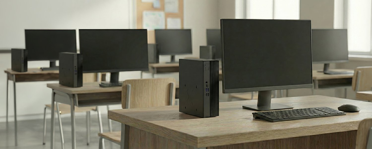 ASRock DeskSlim B760W Intel B760 Black Barebone System