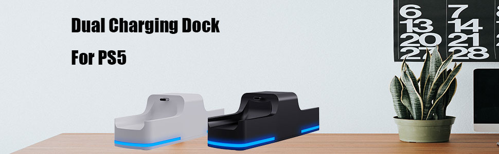 charging dock for PS5 controllers