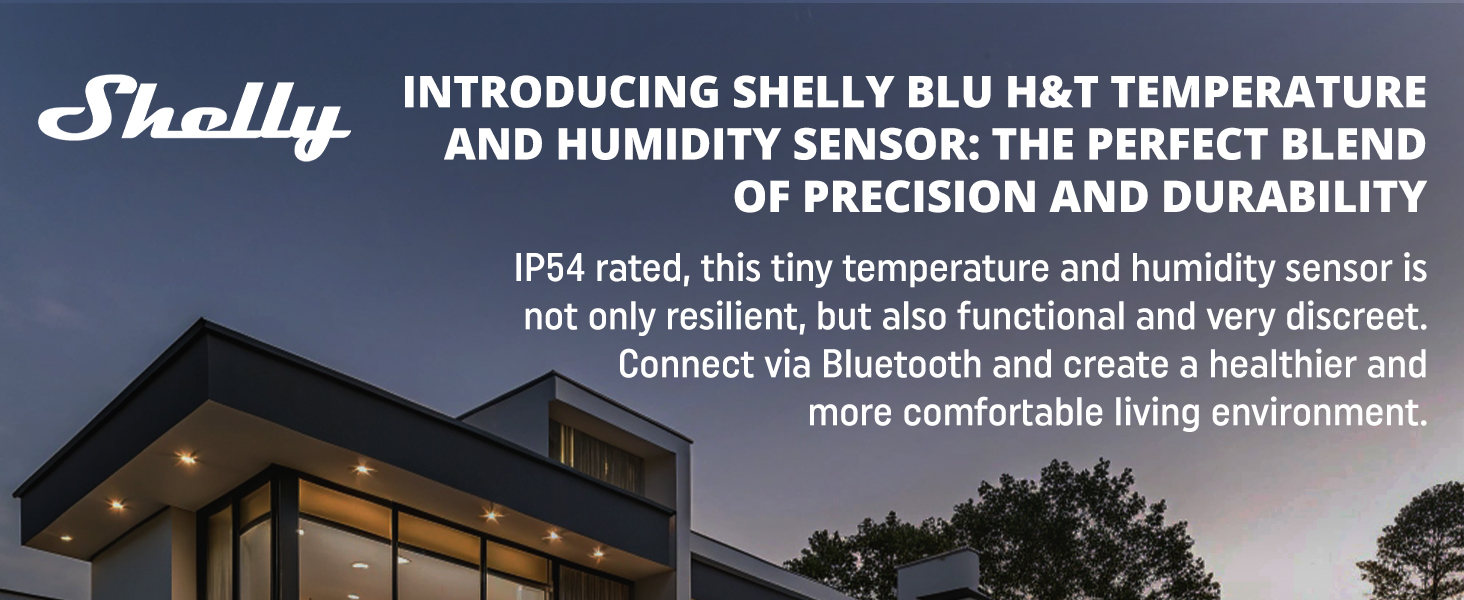 Shelly BLU H&T - Temperature and Humidity sensor