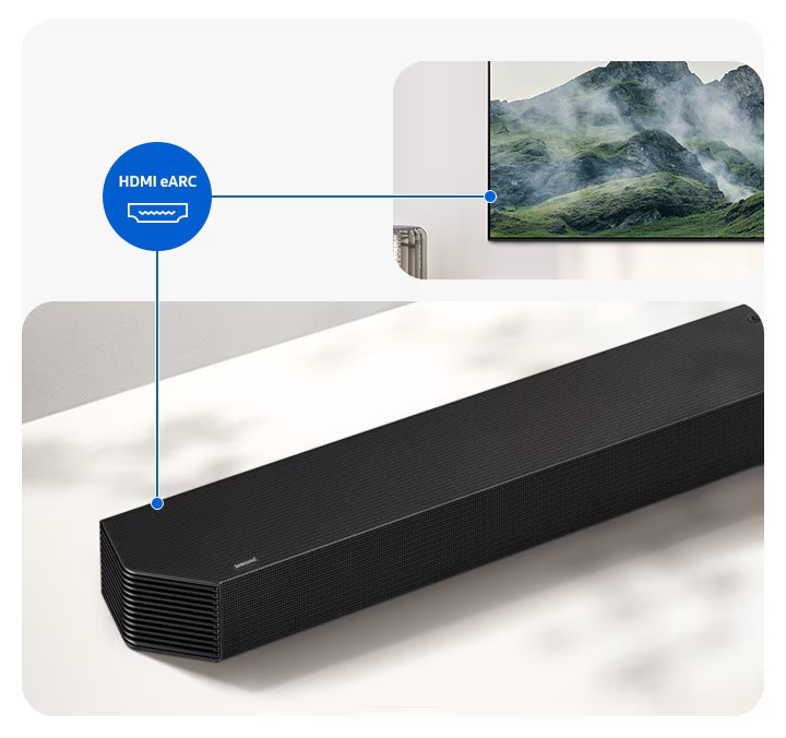 Samsung HW-Q800F Q-Series Dolby Atmos Soundbar with Subwoofer