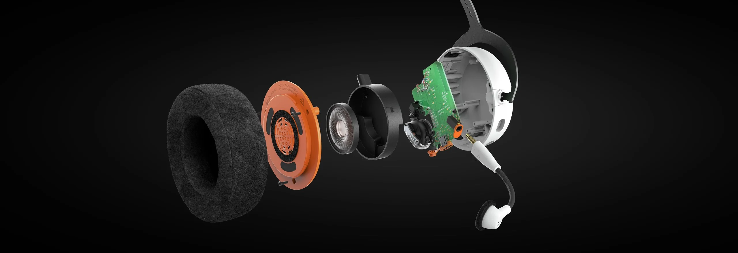 MMX 150 wireless Gaming headset (closed)