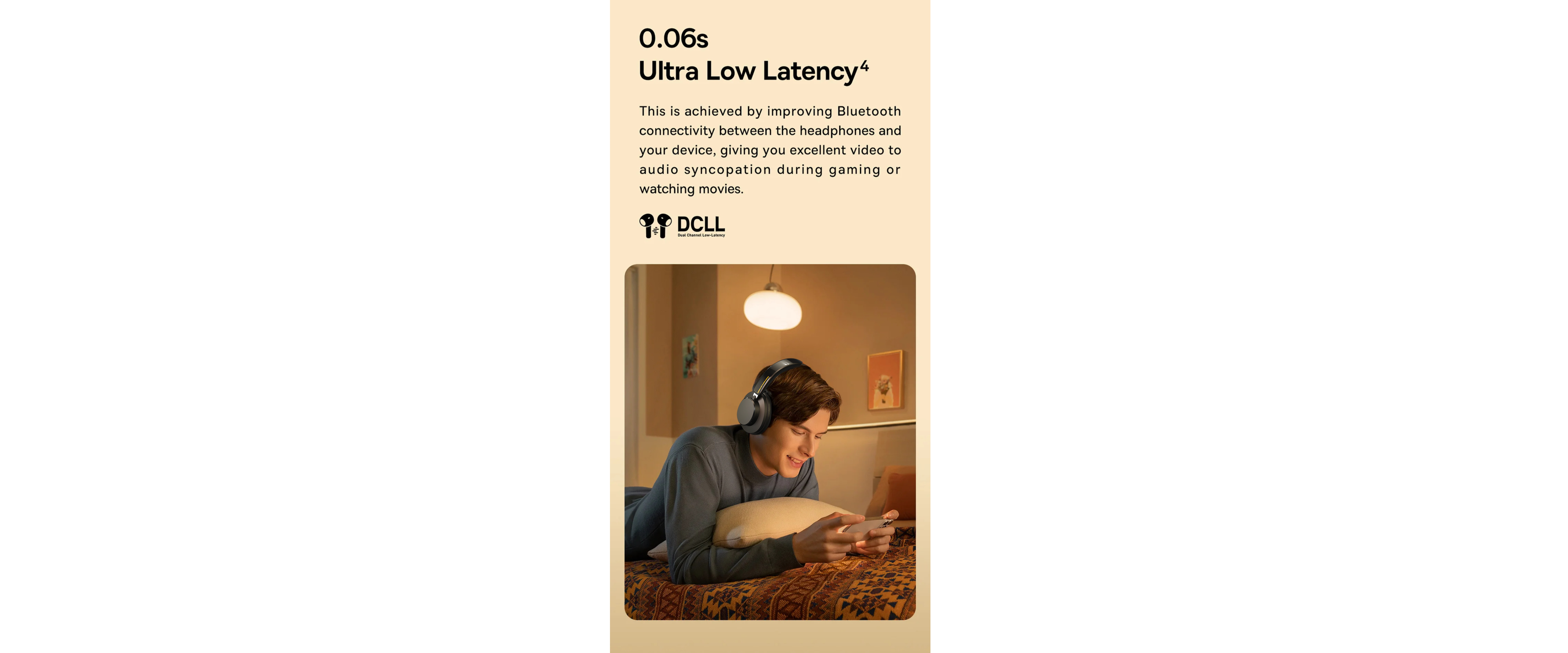 INMISS ANC500, 0.06s ultra low latency, DCLL, game & video sync