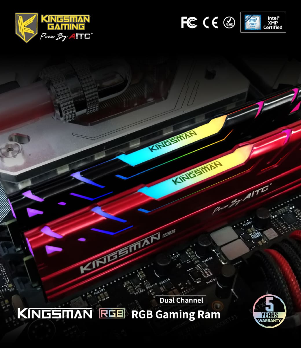 DDR4, UDIMM, RGB, MEMORY, 3200