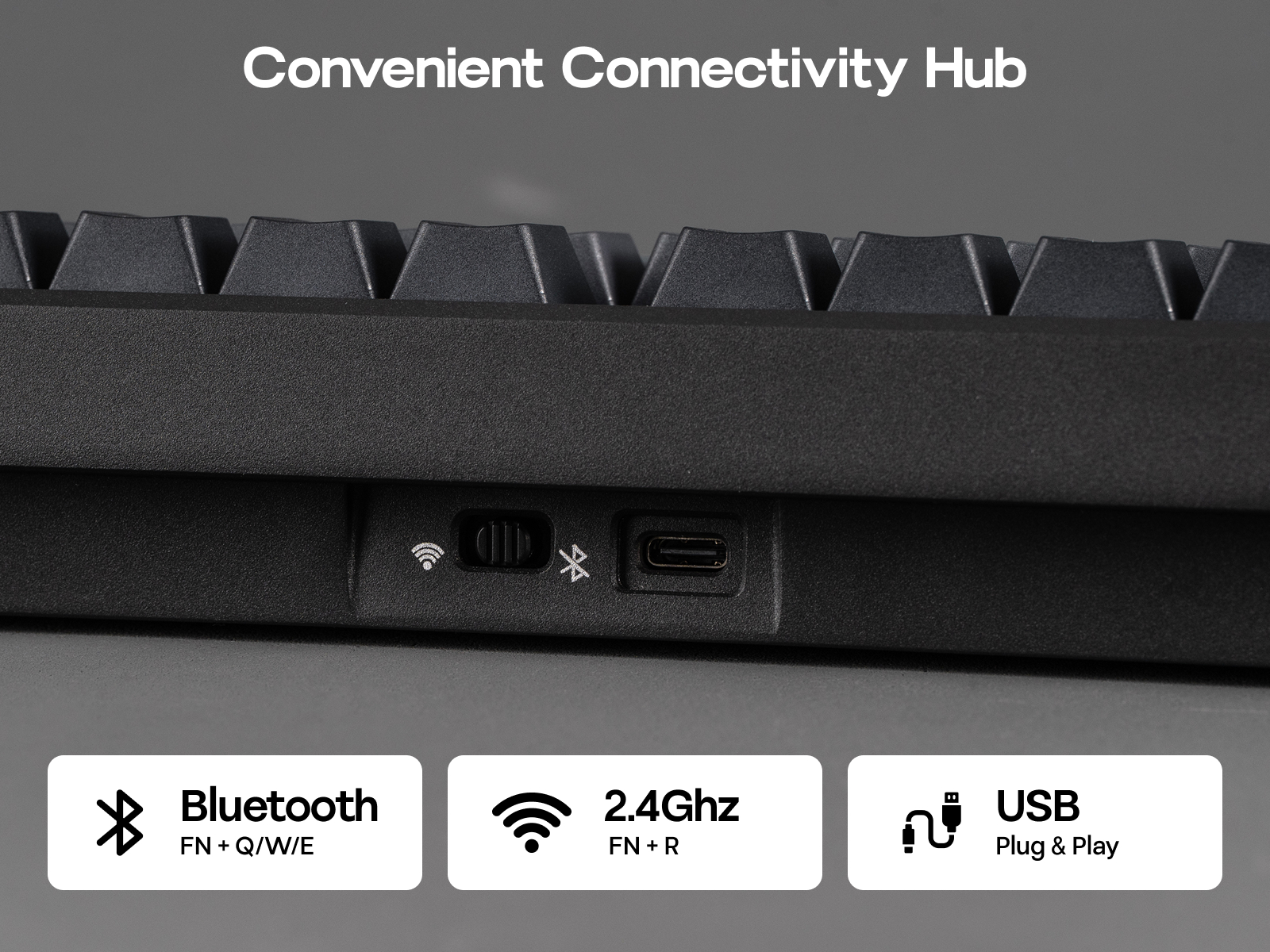 3 Connectivity Modes