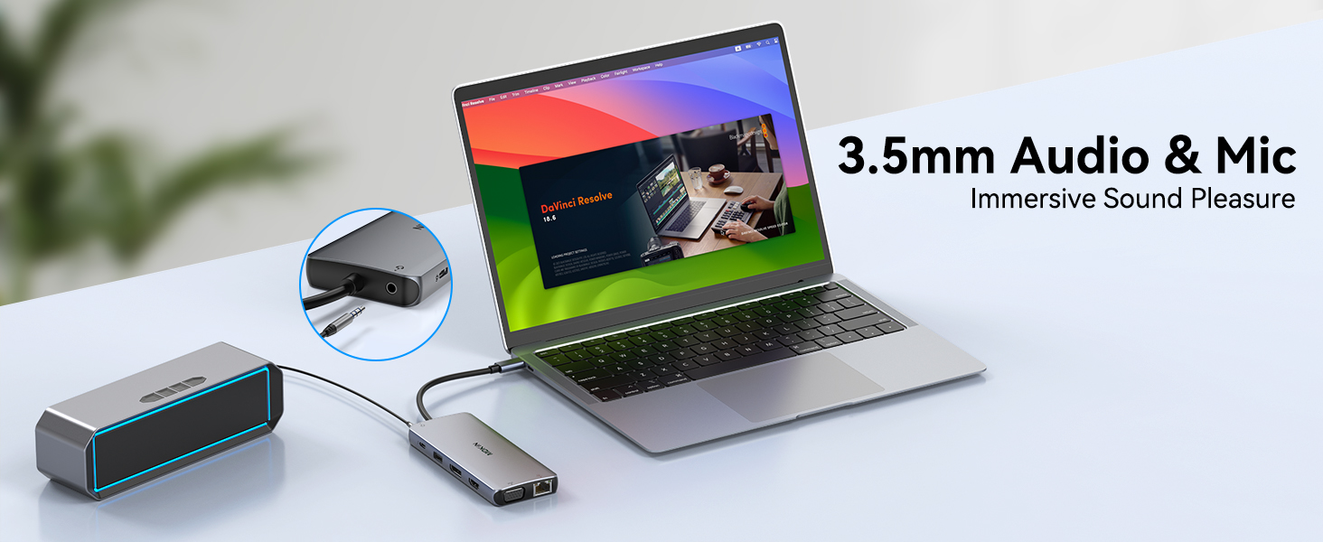 3.5mm Audio & Mic