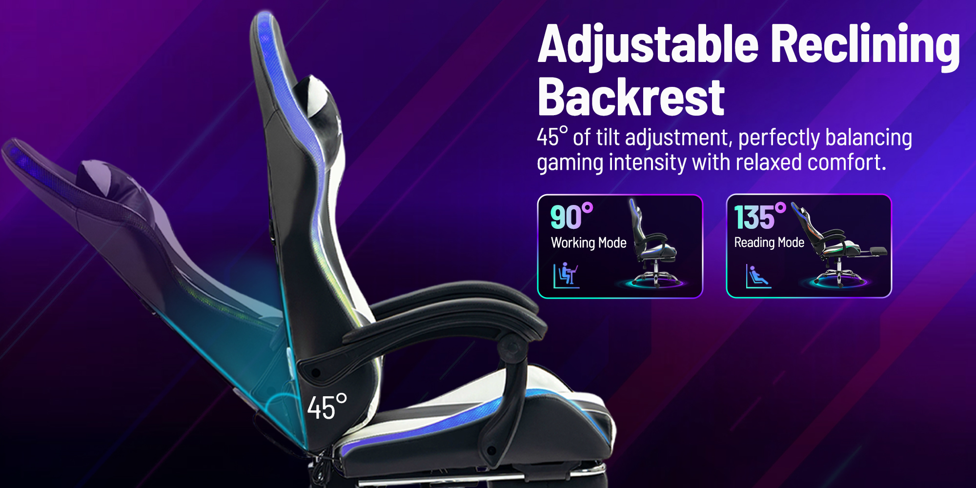 Adjustable Reclining Backrest