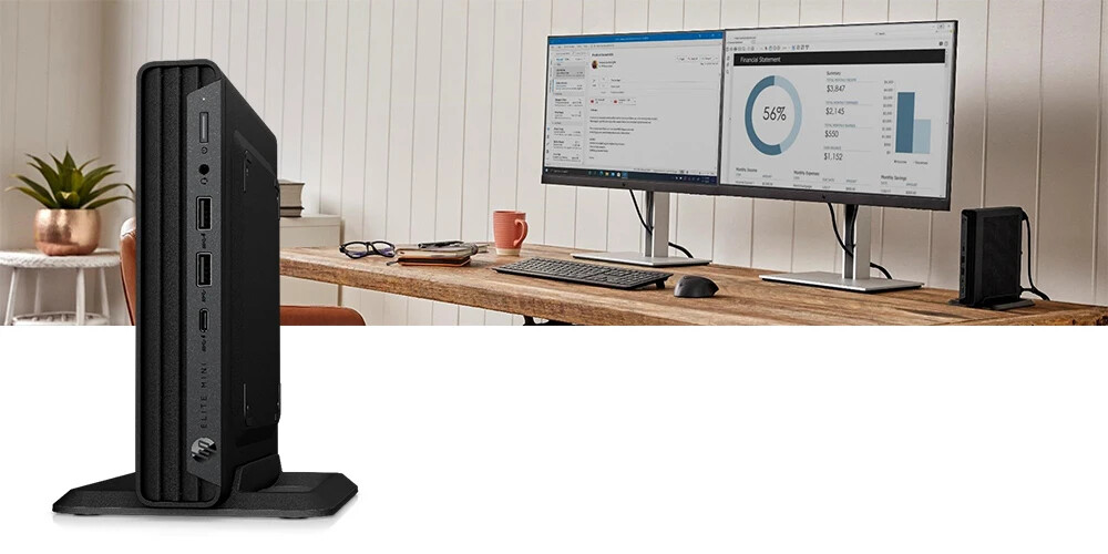 HP Elite Mini 805 G8 AMD Ryzen 5 PRO 5650G 16GB 32GB RAM 512GB 1TB SSD WiFi Ethernet Business PC