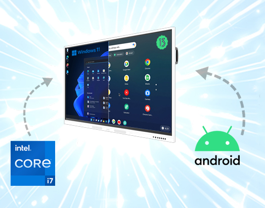 GTEK Infrared Interactive Digital Signage Built-in Speakers with Single OS Android