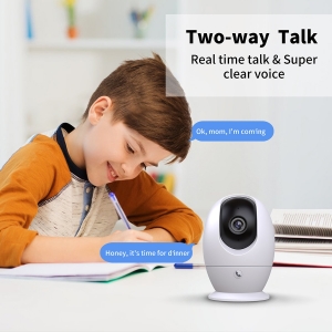 inLifeCam Tuya Smart APP 3.0MP Indoor WIFI PTZ Camera One Key Calling Pan Tilt Smart IP Camera