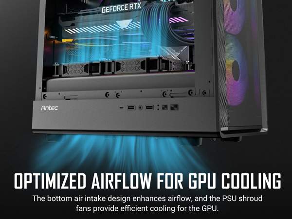 Antec P6 Neo ARGB Mid-Tower ATX PC Case