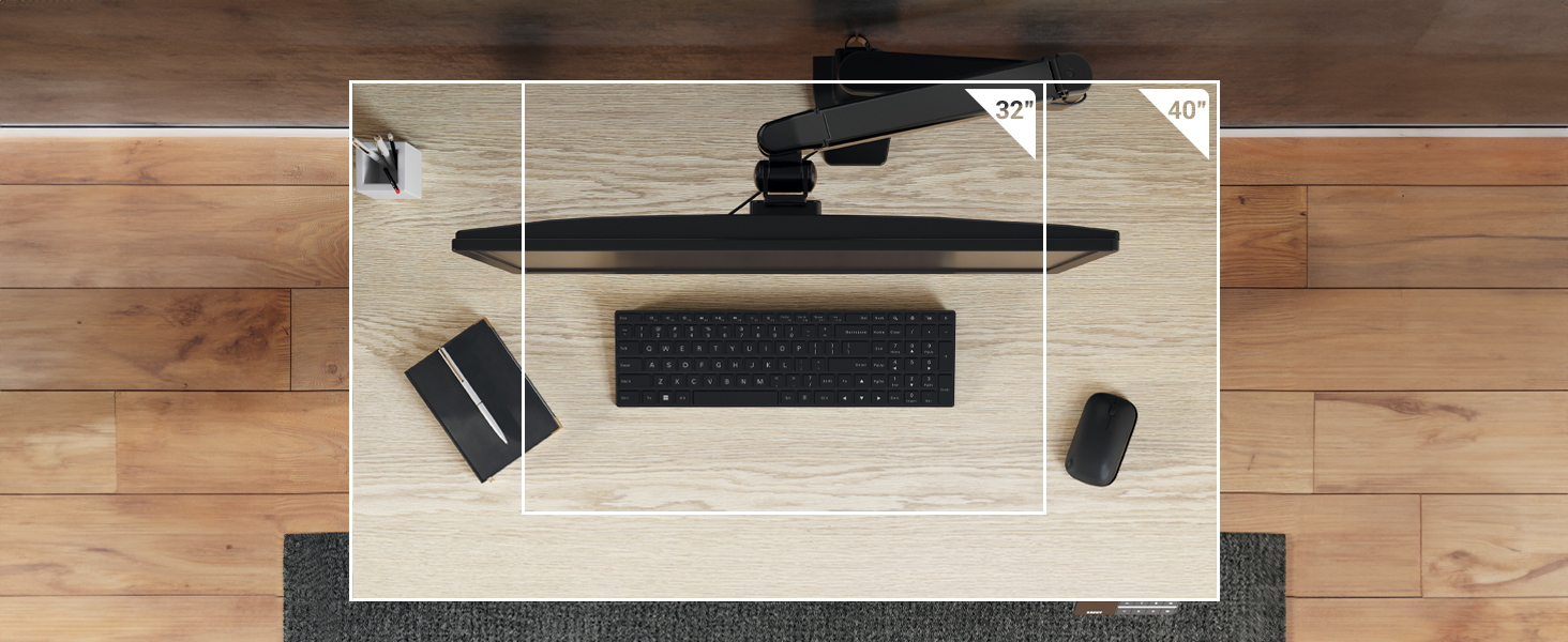 mini standing desk, small sit stand desk, compact desk, height adjustable desk, ergonomic desk