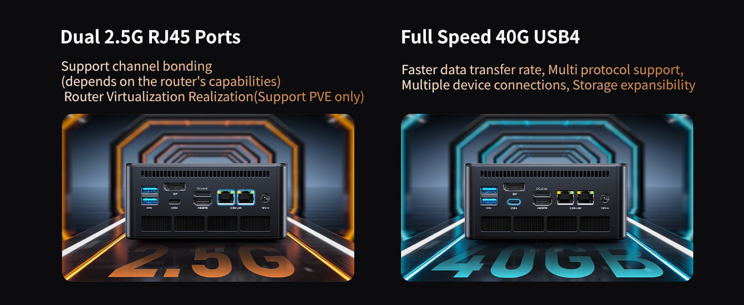 MINISFORUM UM890 Pro Mini PC AMD Ryzen 9 8945HS(8C/16T, up MINISFORUM UM890 Pro Mini PC AMD Ryzen 9 8945HS(8C/16T, up