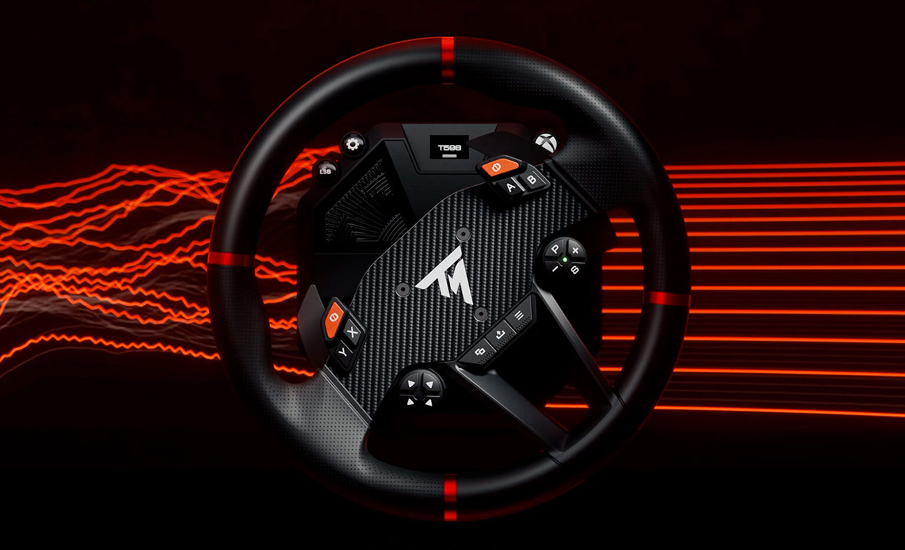 Thrustmaster T598 Direct Axial Drive Force Feedback Racing Wheel & Pedal Set