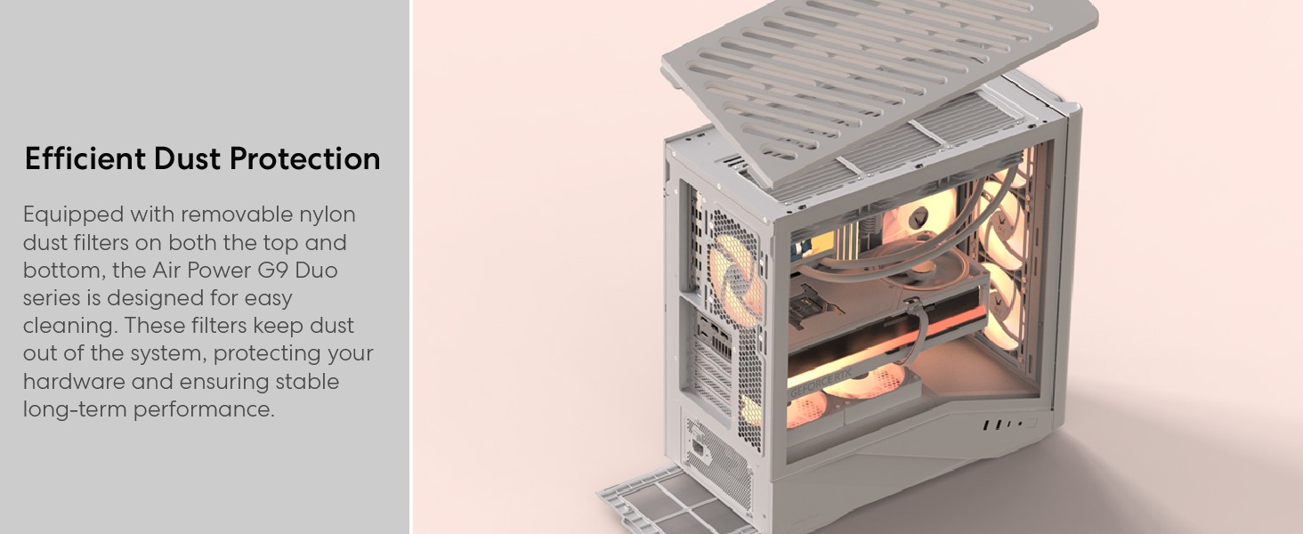 Formula V Line Air Power G9 Duo Mid-Tower PC Case