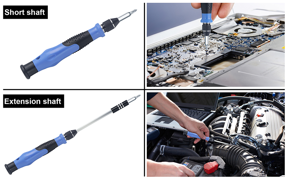 Different length shafts have Different applicable scenarios