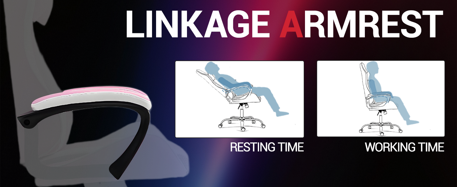 linkage armrest